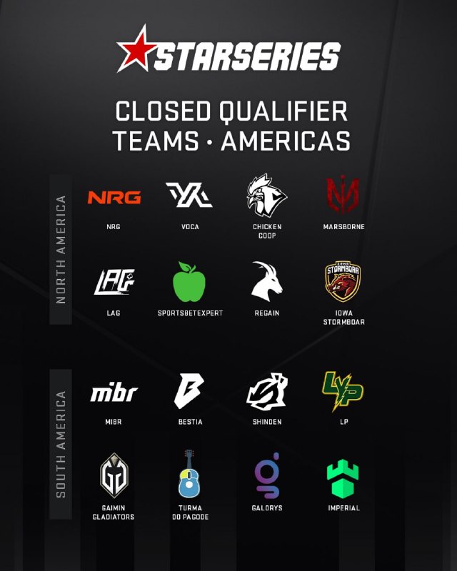 Анонсированы команды, которые сыграют на закрытой квале к StarSeries Fall 2026.