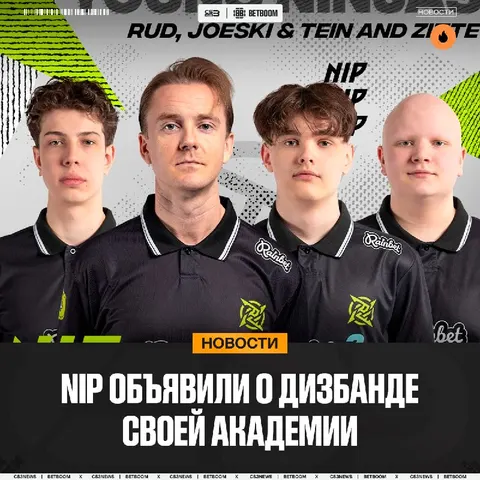 NIP попрощались с академией — проект решили приостановить.