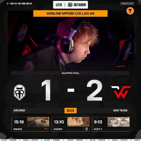 WW TEAM ПРОХОДЯТ В ПОЛУФИНАЛ CIS LAN #6