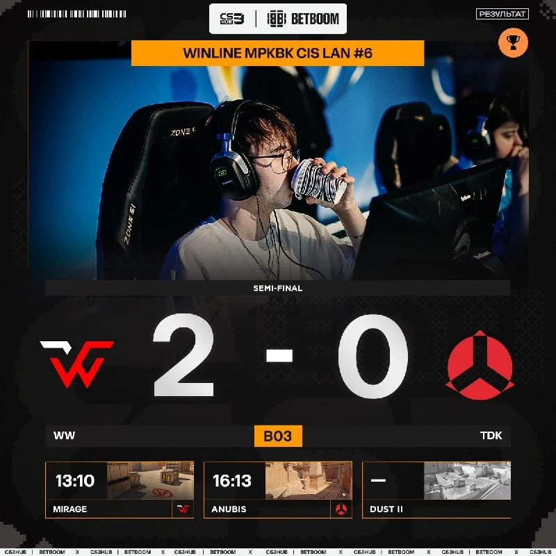 WW TEAM ДОЖИМАЮТ БУДУЩИХ 1W И ПРОХОДЯТ В ФИНАЛ WINLINE MPKBK CIS LAN!