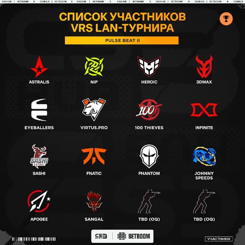 Сентябрь будет жарким — ТИР-2 команды будут сражаться за VRS-поинты и слот на мейджор!