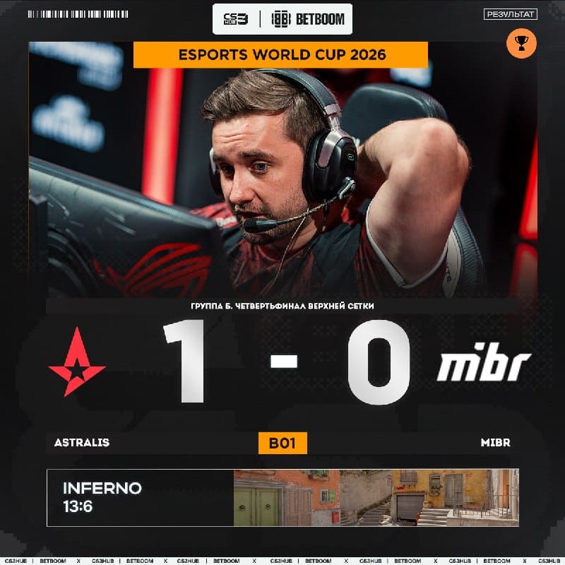 Astralis начинают свой путь на турнире с победы!