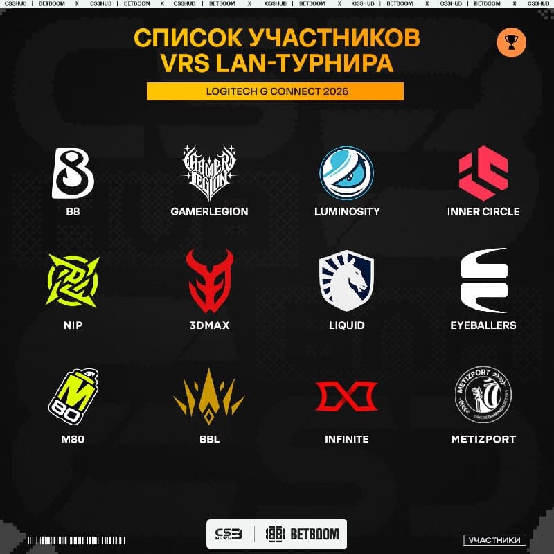 Metizport и INFINITE завершили список участников турнира в Польше, пройдя через закрытые квалификации.