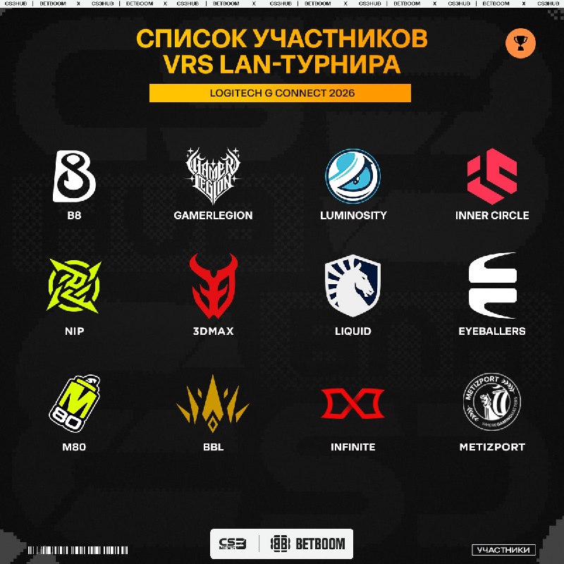 Metizport и INFINITE завершили список участников турнира в Польше, пройдя через закрытые квалификации.