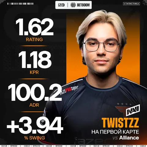 Twistzz единственный в команде, кто хотел выиграть на первой карте...