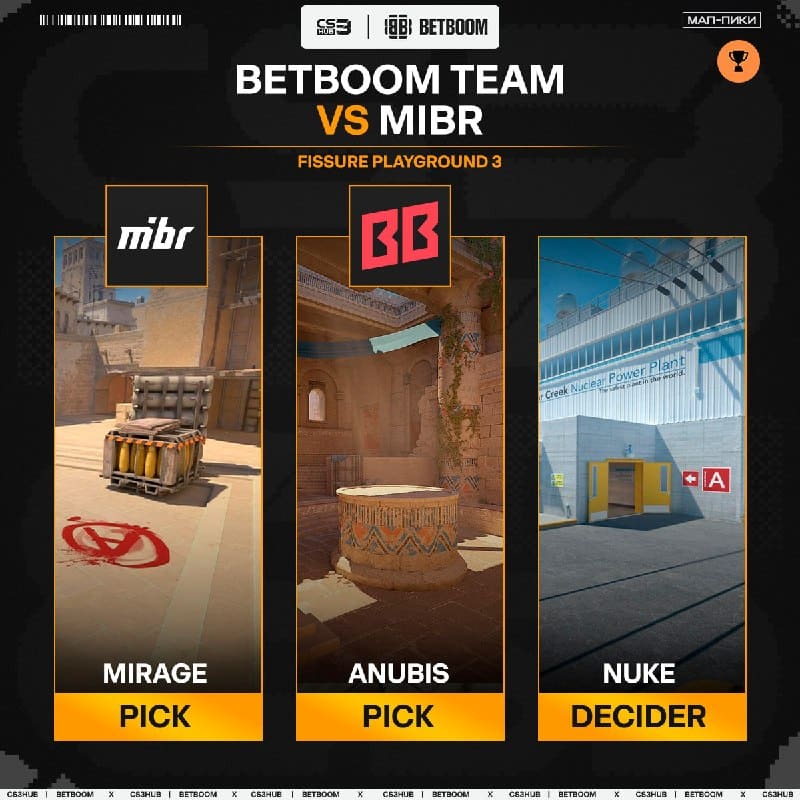 BETBOOM TEAM сыграют против MIBR за выход в полуфинал!