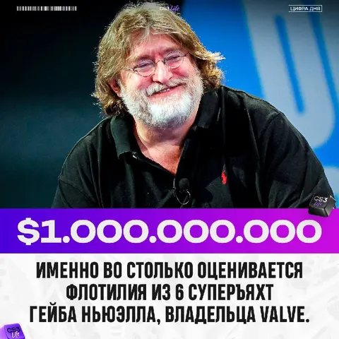 Уровень жизни: Владелец Valve.