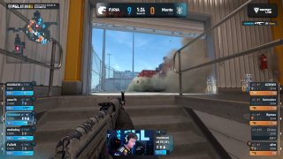 Ситуация на первой: FalleN идёт 14-2