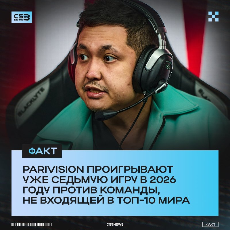PARIVISION исторически плохо играют против команд хуже них классом.