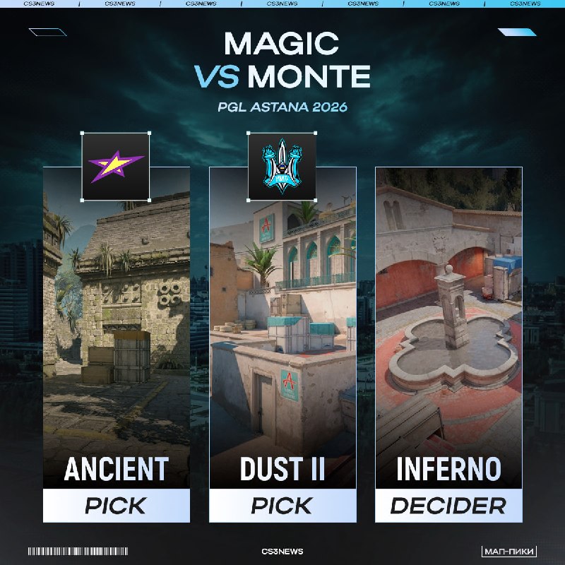 Начинаем предпоследнюю серию второго раунда — Monte vs.