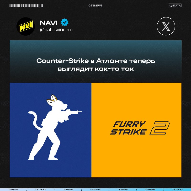 NAVI рофлят с фурри-ситуации в Атланте.