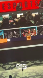 Реакция зала и игроков Spirit на победу на первой карте!