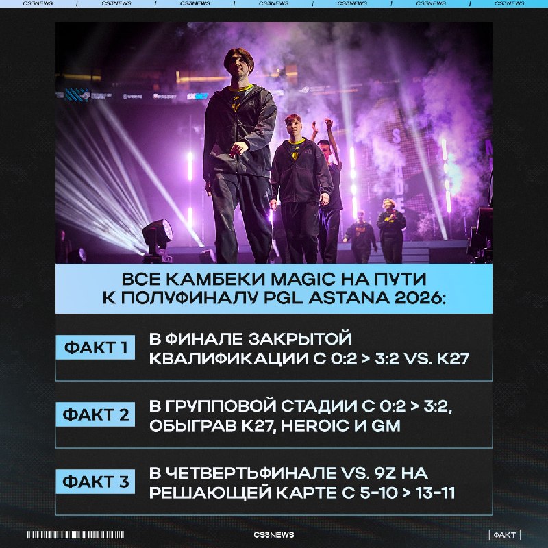 Эти парни явно что-то знают в камбэках!