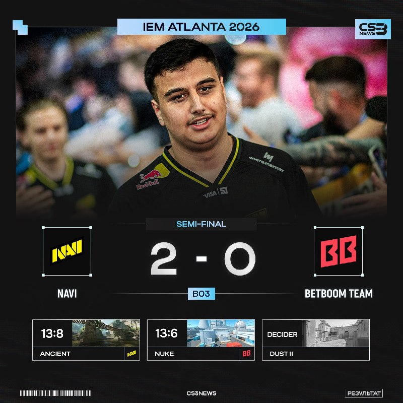 NAVI — вторые финалисты IEM Atlanta!