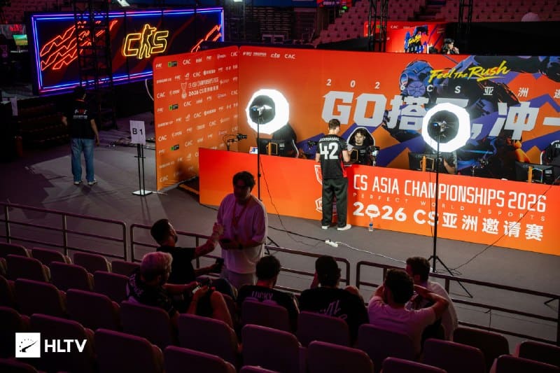 HLTV опубликовали первые кадры с места проведения CS Asia Championship 2026