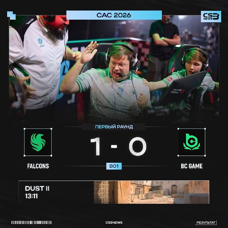Сегодня без чуда — Falcons все таки дожимают s1mple&Co