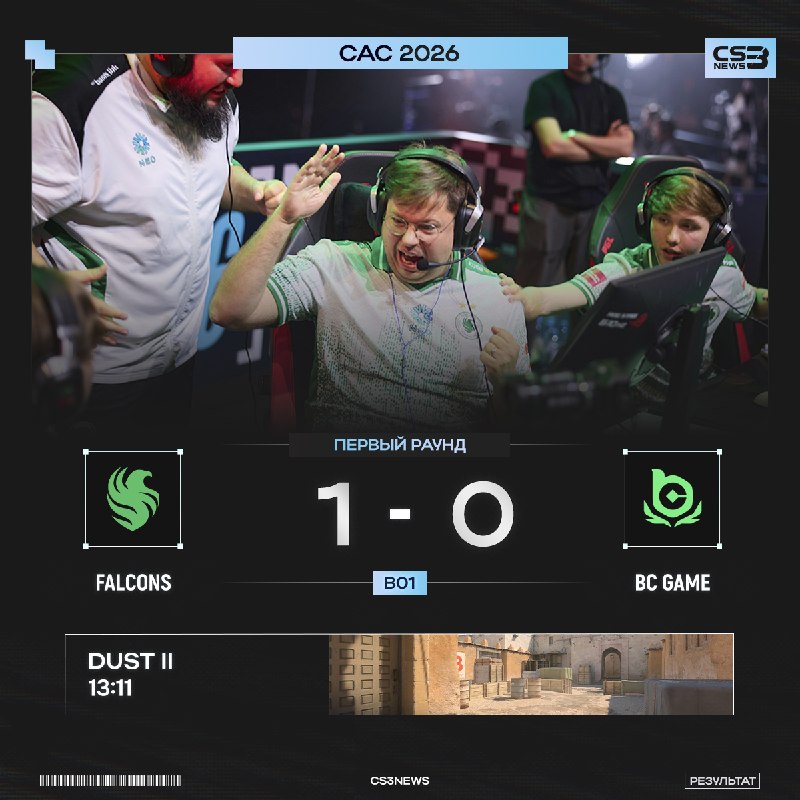 Сегодня без чуда — Falcons все таки дожимают s1mple&Co