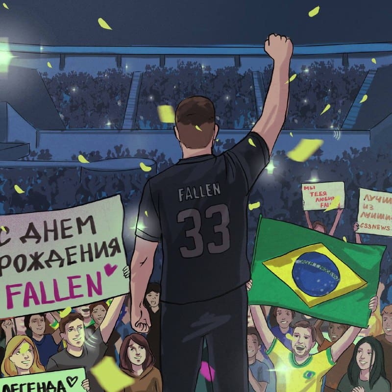 35-Й День Рождения отмечает главный бразильский игрок — FalleN