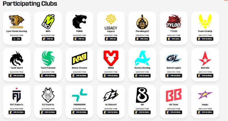 Появился официальный список команд на Esports World Cup 2026.