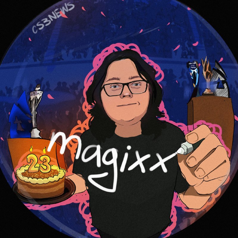 Сегодня свой День Рождения отмечает молодой капитан Spirit — magixx, ему исполняется 23 года!