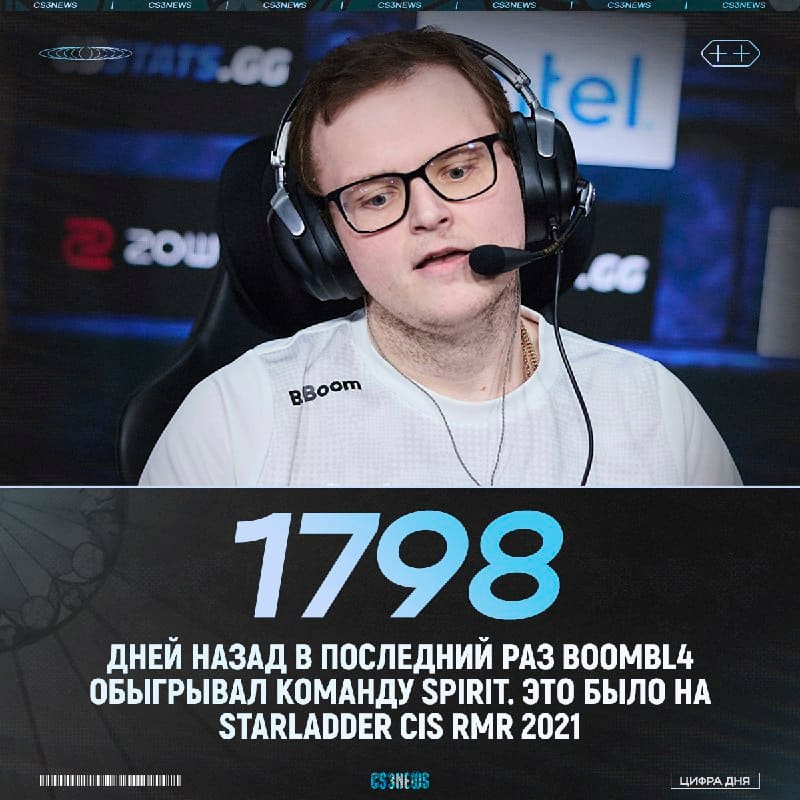 Главный криптонит Boombl4 отправляет его с командой на 0-1.