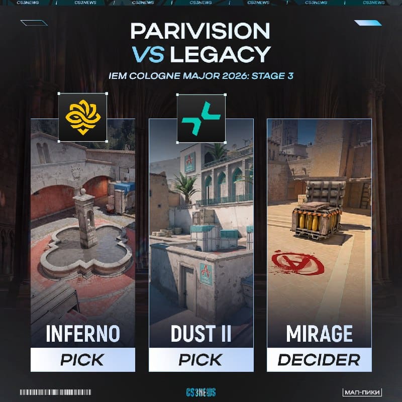 Последний шанс для Jame & PARIVISION выжить в групповой стадии — PARIVISION vs.