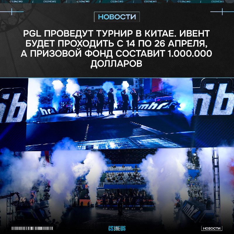 Весной 2027 года отправляемся наблюдать за турниров в Китае.