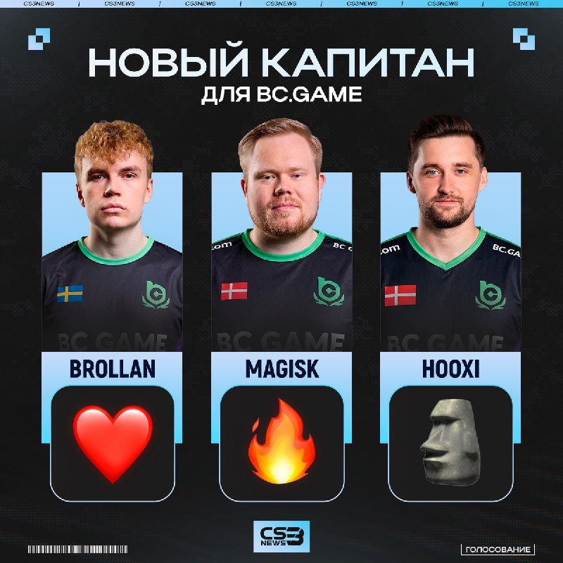 CEO BC.Game намекнул, что организация близка к подписанию нового капитана — давайте вместе предположим, кто это будет