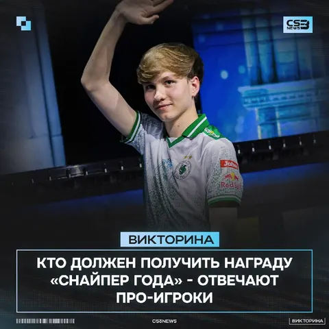 Смотрим на того, кого же про-игроки считают лучшим снайпером в этом году: