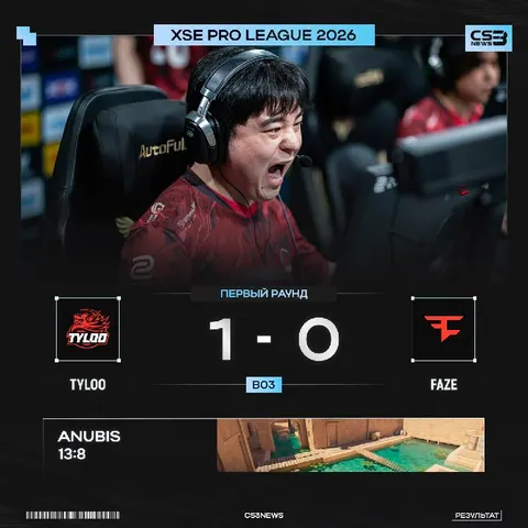 TYLOO начинают турнир с победы — FaZe с новым снайпером отправляются в сетку 0-1.