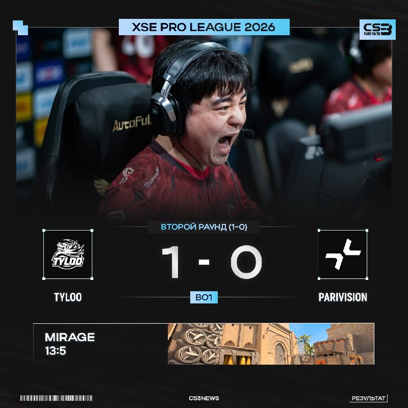 TYLOO отделяет всего один матч от плей-офф стадии.
