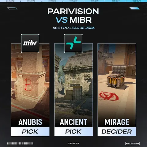 Начинаем сегодняшний игровой день с матча за выход в плей-офф — PARIVISION vs.