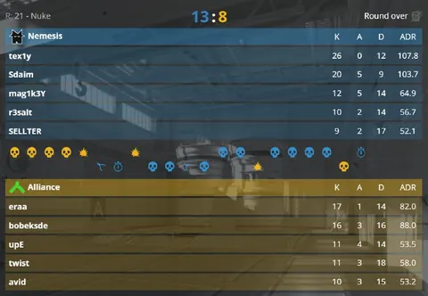 Nemesis в карте от выхода в полуфинал XSE Pro League 2026!