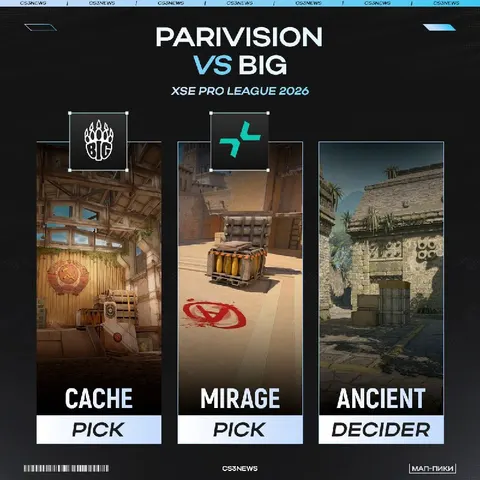 Нас опять ожидает Cache — смотрим первый четвертьфинал между PARIVISION и BIG