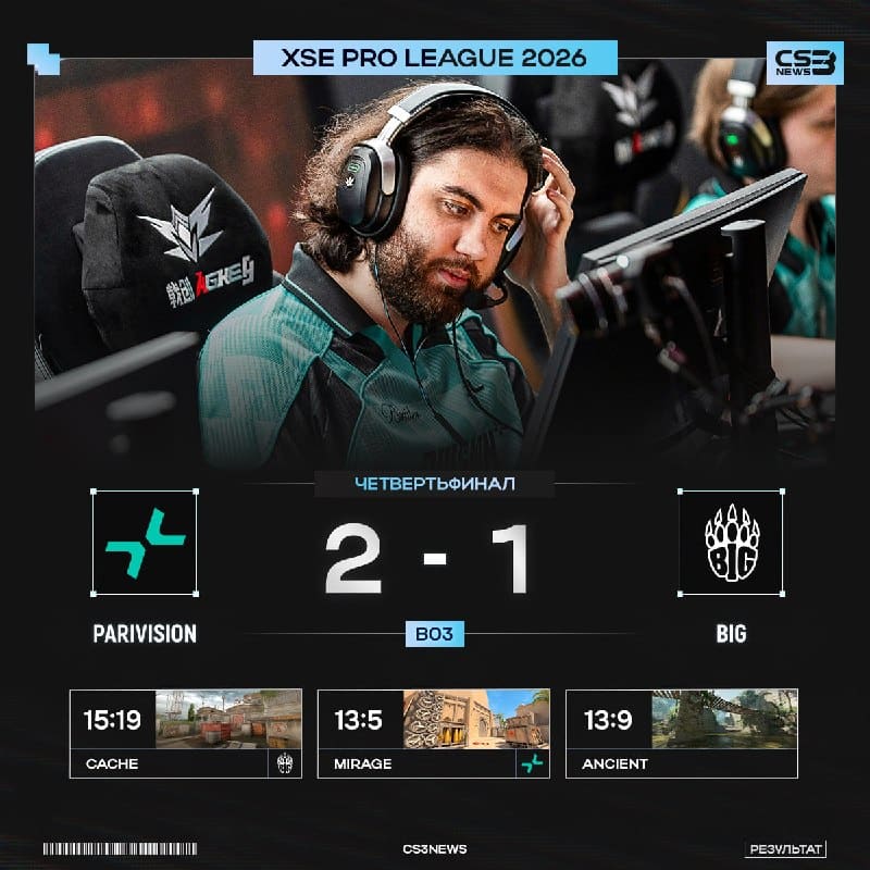 PARIVISION выходят в полуфинал XSE Pro League 2026!