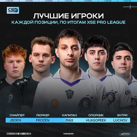Команда мечты по итогам XSE Pro League 2026.