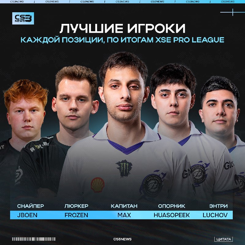 Команда мечты по итогам XSE Pro League 2026.