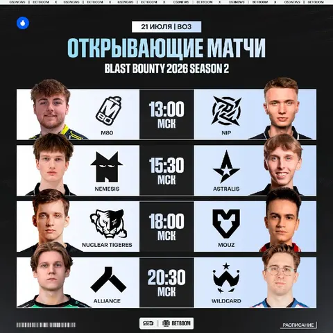 Скучали по турнирам? Ответ неважен, главное, что сегодня стартует BLAST Bounty!