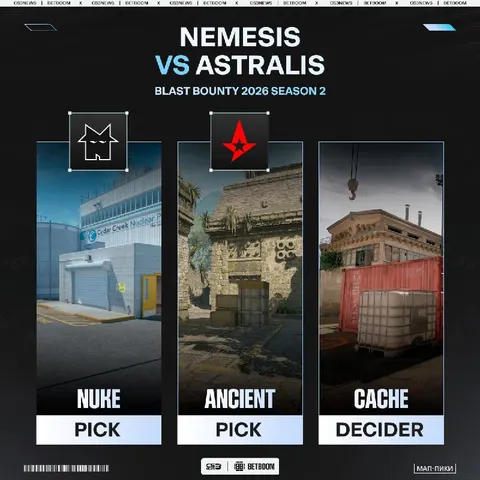 Переходим к следующему матчу главного турнира года — Nemesis vs.