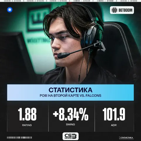 Шведский donk не почувствовал Falcons на их пике.