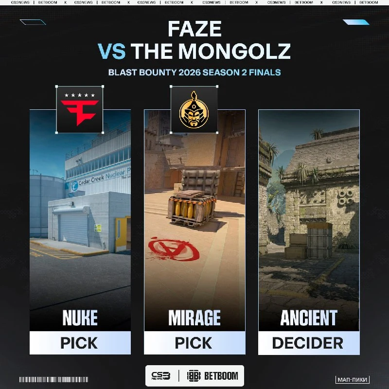 Начинаем сегодняшний игровой день с четвертьфинального матча FaZe vs.
