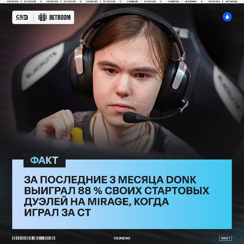 Donk лучший из лучших, но сегодня игра пока что не идёт.