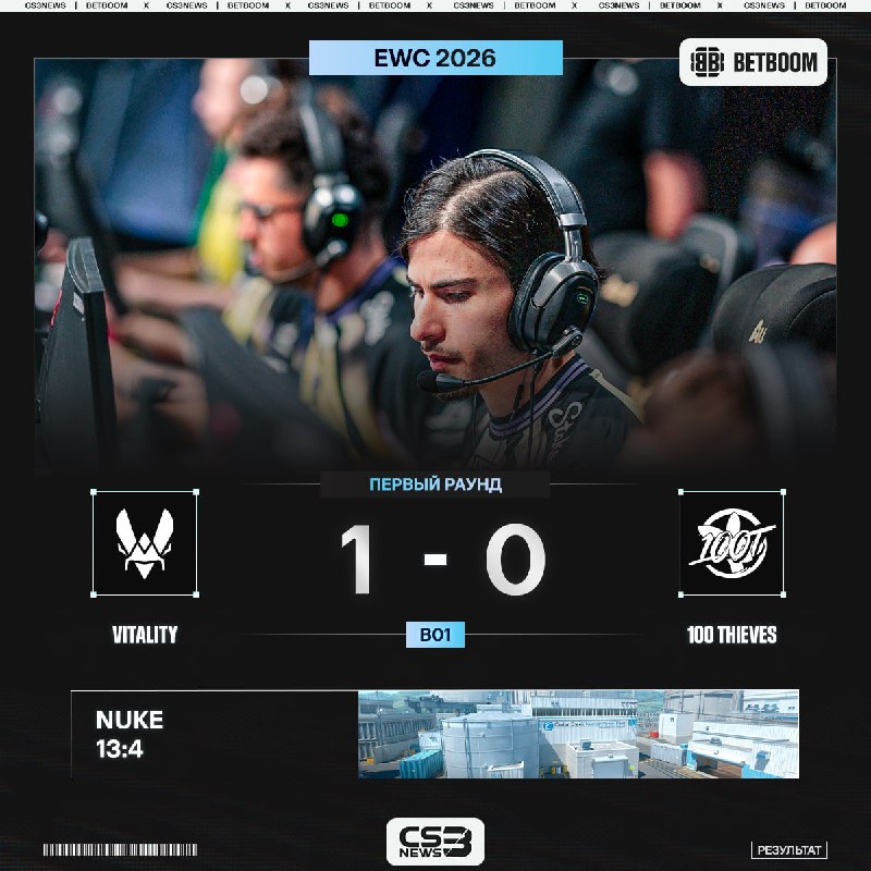 Vitality налегке проходят дальше по верхней сетке.