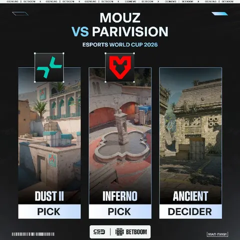 В начале года PARIVISION после победы на BLAST Bounty не смогли выйти из группы на следующем турнире.