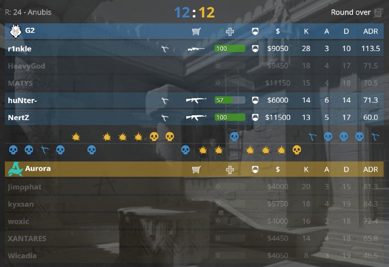 ЭТО КАМБЕК С 7:12 ОТ G2!