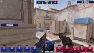 XANTARES раскрутился с берретами на эйс в первом же раунде