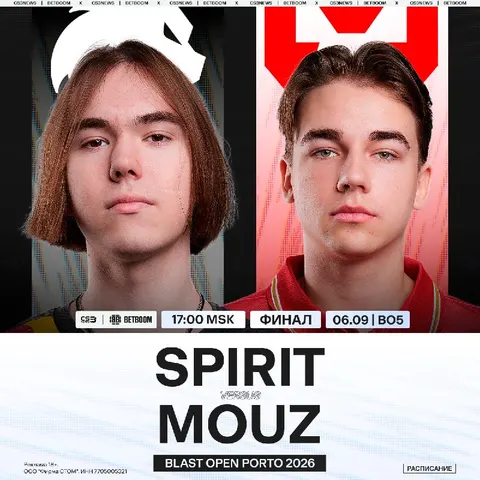 Смогут ли Spirit отомстить за прошлый BLAST — узнаем уже сегодня!