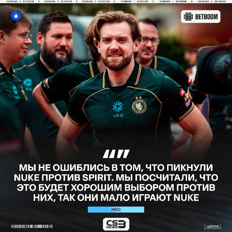 Falcons не ошиблись вчера с выбором карты — считает NiKo.