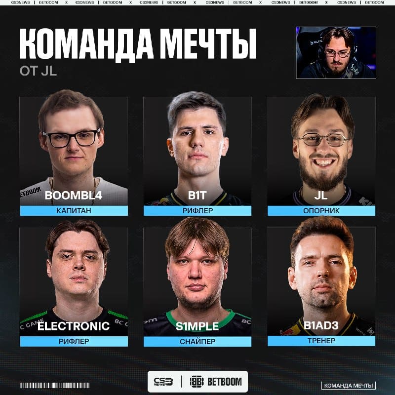 Я не эксперт, но, если во времена CS:GO в этот состав добавить Perfecto вместо JL, то, возможно, он смог бы выиграть мейджор.